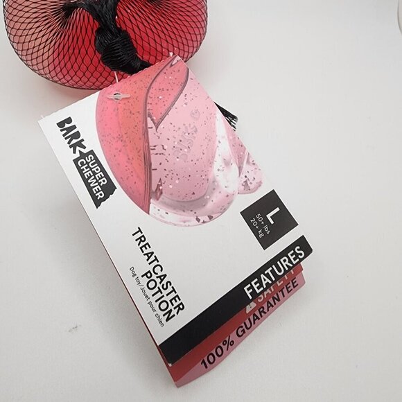 Bark Box "Treatcaster Potion" Super Chewer 50+lbs. Fetch & Treat Dog Toy - Picture 4 of 7